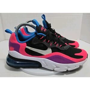 NIKE Boys Air Max 270 React (BQ0101-001) Running Shoes Sneakers Size 6.5Y